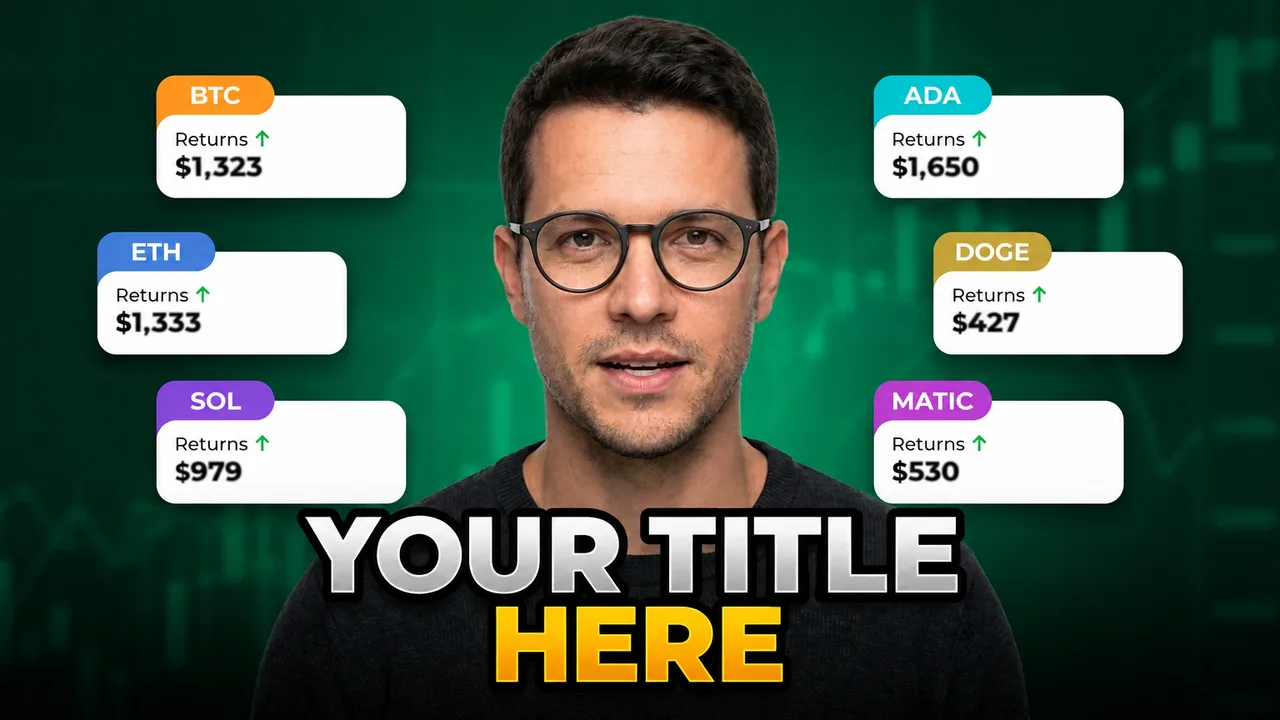finance thumbnail example in the Investing cards style