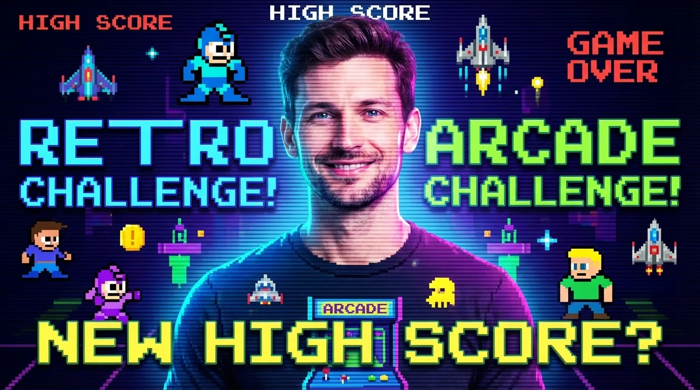Exemplo de thumbnail de games no estilo Retrô pixel art
