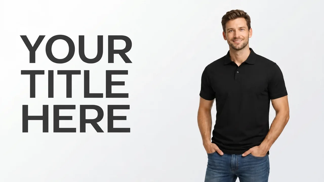 business thumbnail example in the Clean minimal style