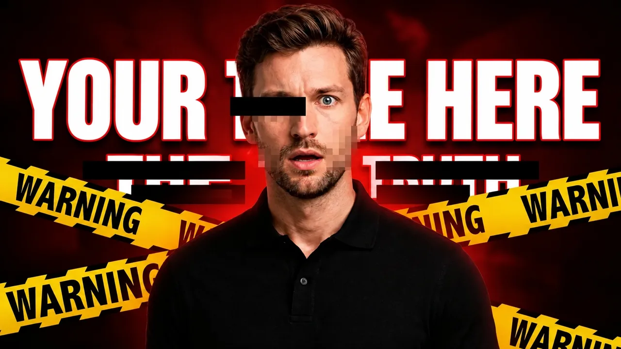 mystery and horror thumbnail example in the Exposed style