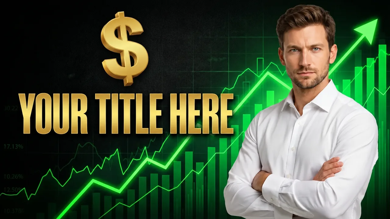 business thumbnail example in the Money growth style