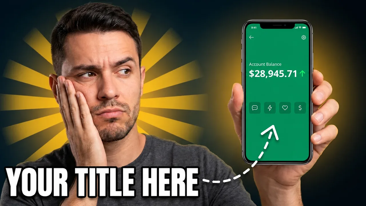 Thumbnail style phone balance