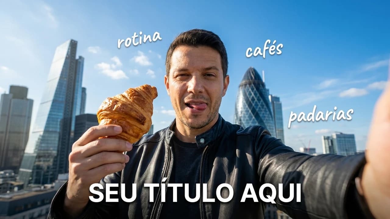 Estilo de thumbnail urban selfie